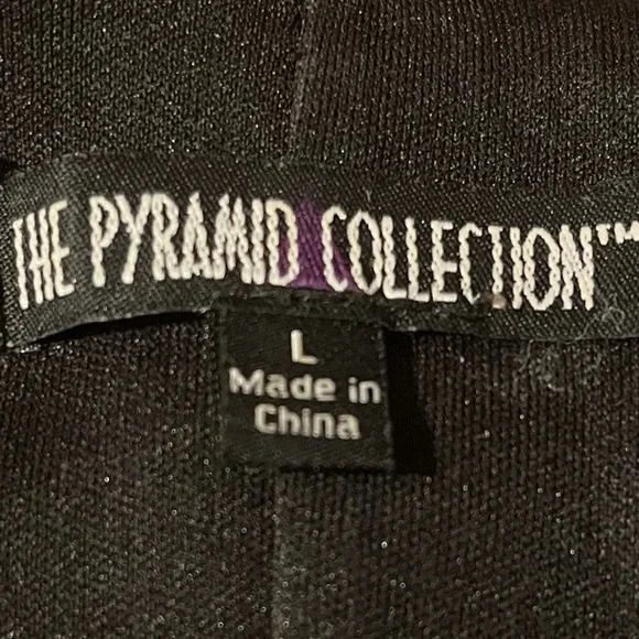 The Pyramid Collection Black and Vibrant Floral Dress - Picture 2 of 6